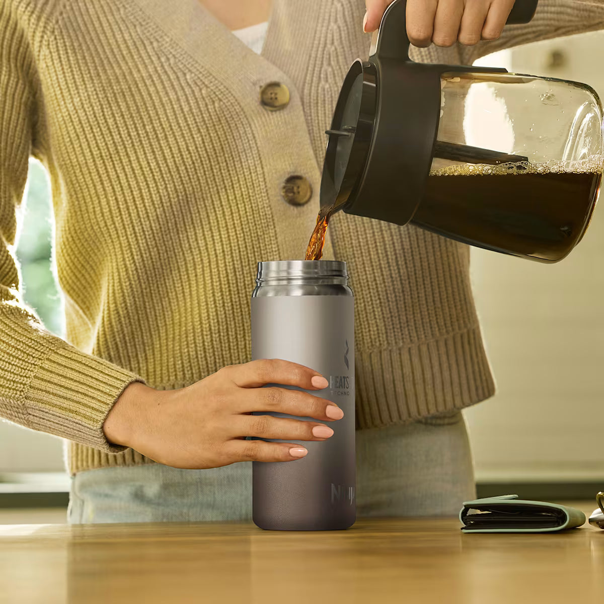 Ninja 400 ml Sip Perfect Travel Mug ¨C Stone DW1603EUUKST