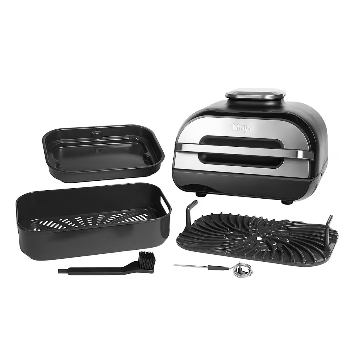 Ninja Foodi Health Grill and Steak Knives Bundle - AG551STEAK