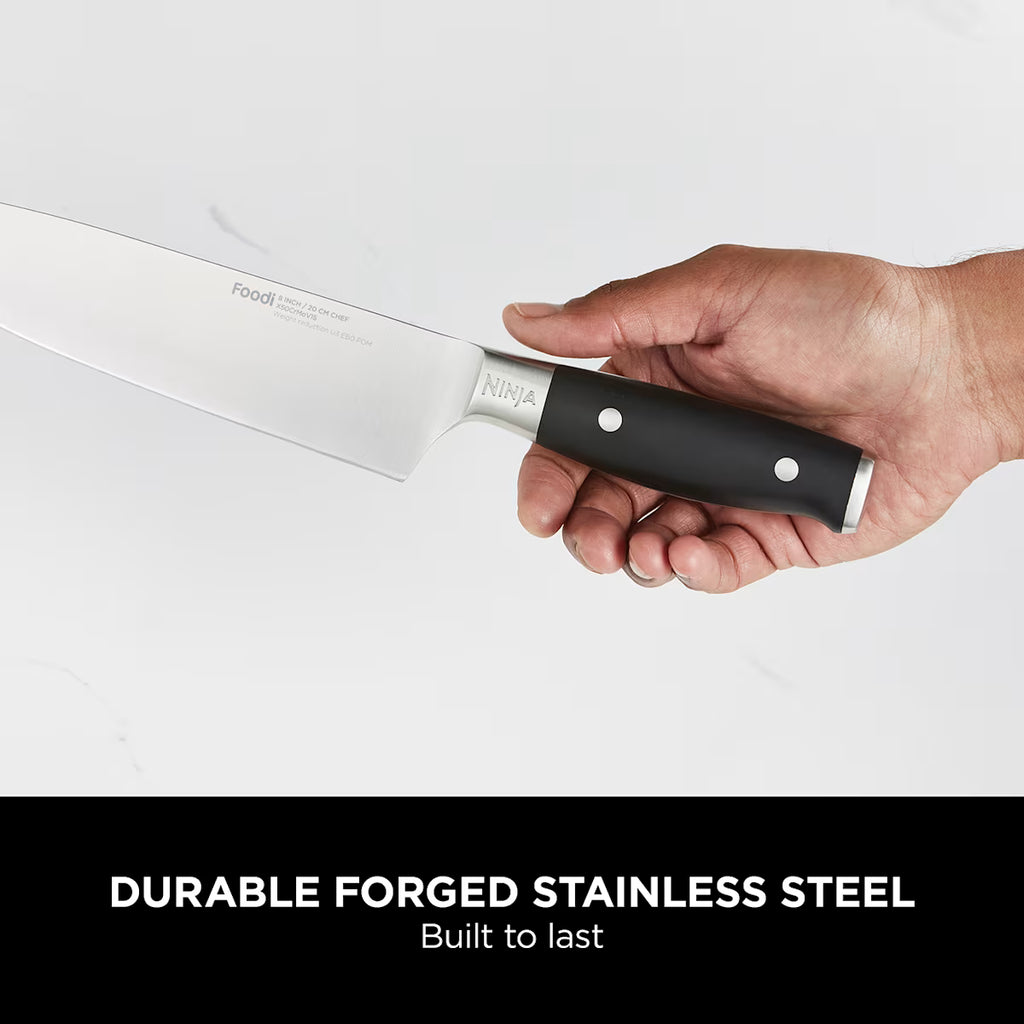 Refurbished Ninja Foodi StaySharp Knife Block, 14-Piece Set [K32014UKDBREF] | Excellent Condition