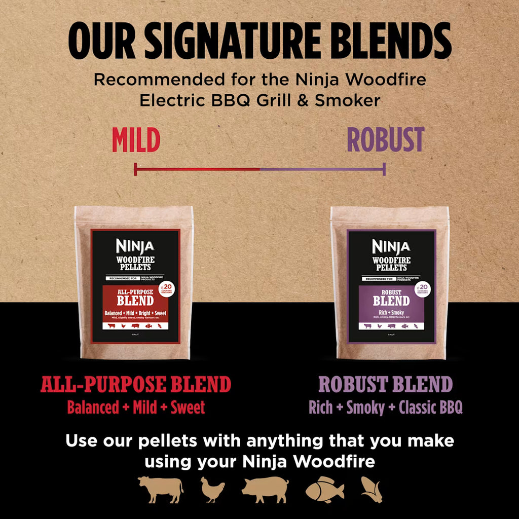 Ninja Woodfire Pellets Robust Blend (900g)