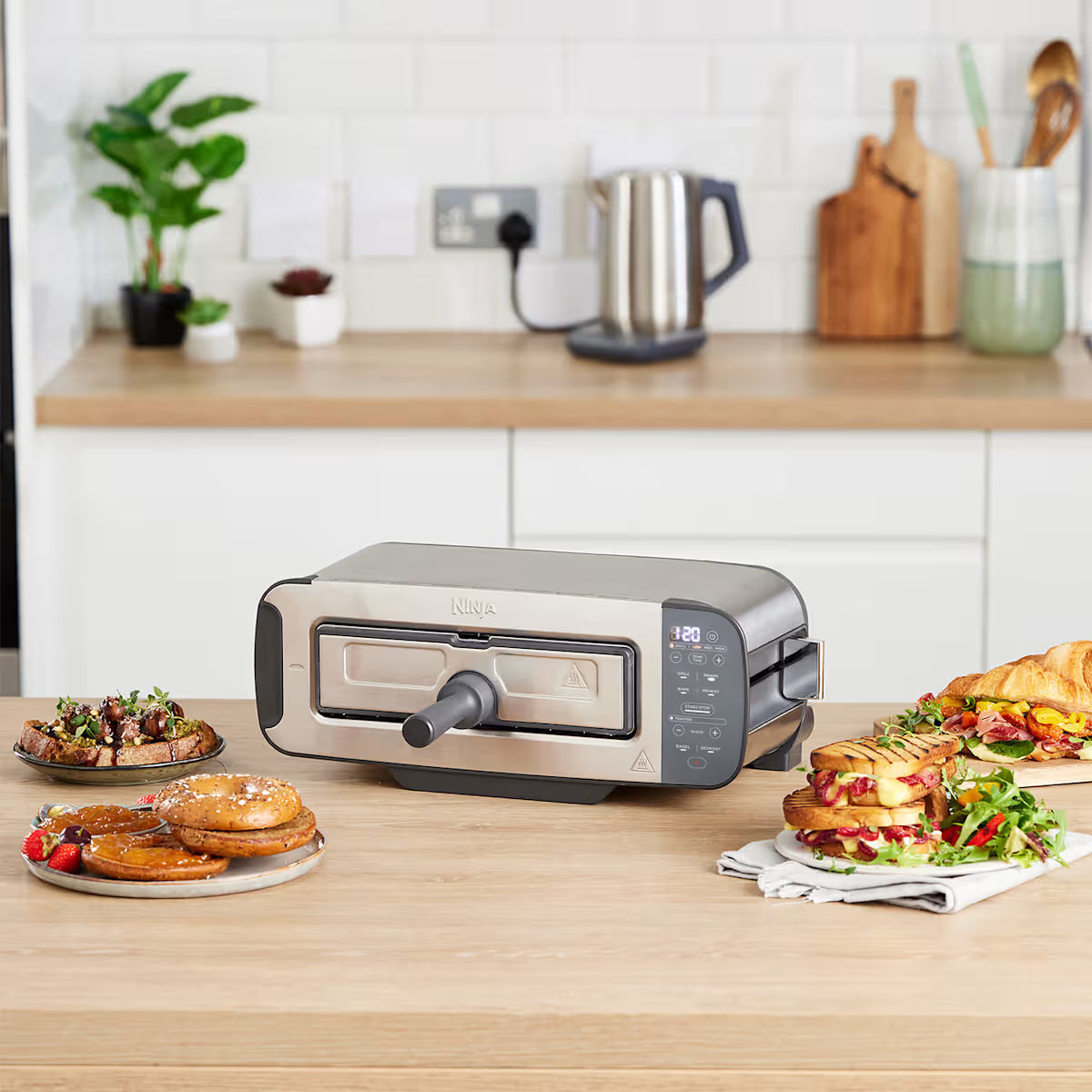 Ninja Stainless Steel Kettle and Toaster Set