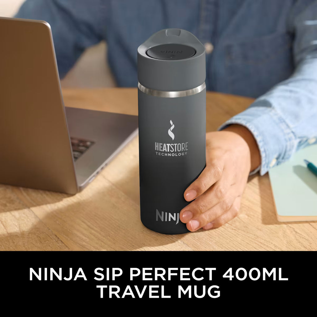 Ninja 400 ml Sip Perfect Travel Mug ¨C Black DW1603EUUKBK