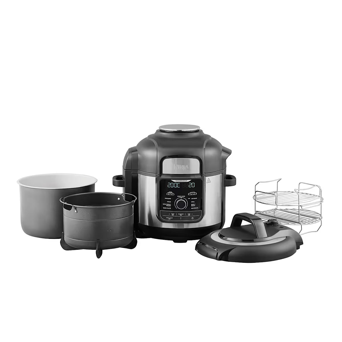 Ninja Foodi MAX 9-in-1 7.5L Multi-Cooker OP500UK & Accessories Bundle