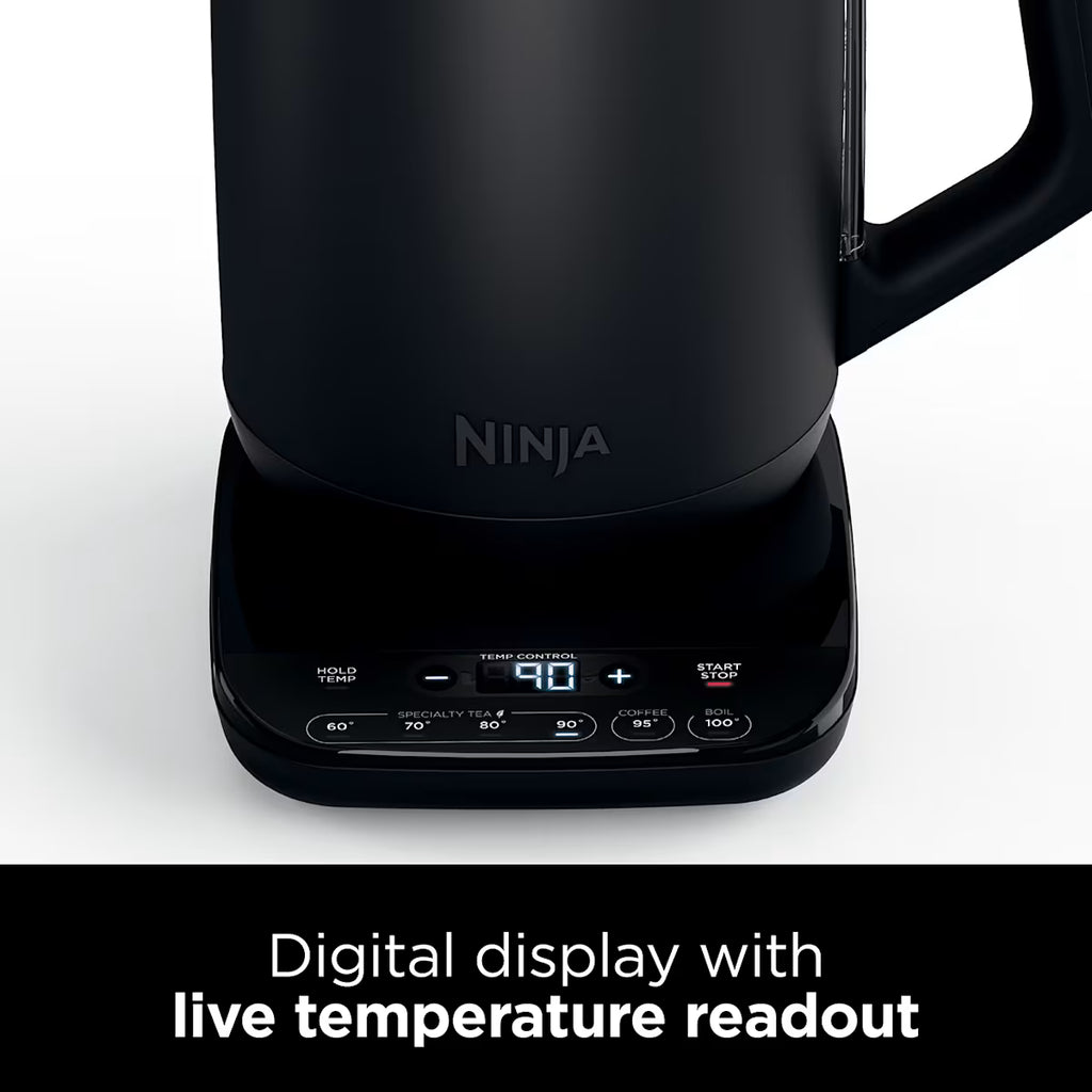 Ninja Black Perfect Temperature Kettle, Rapid Boil ¨C KT200UK