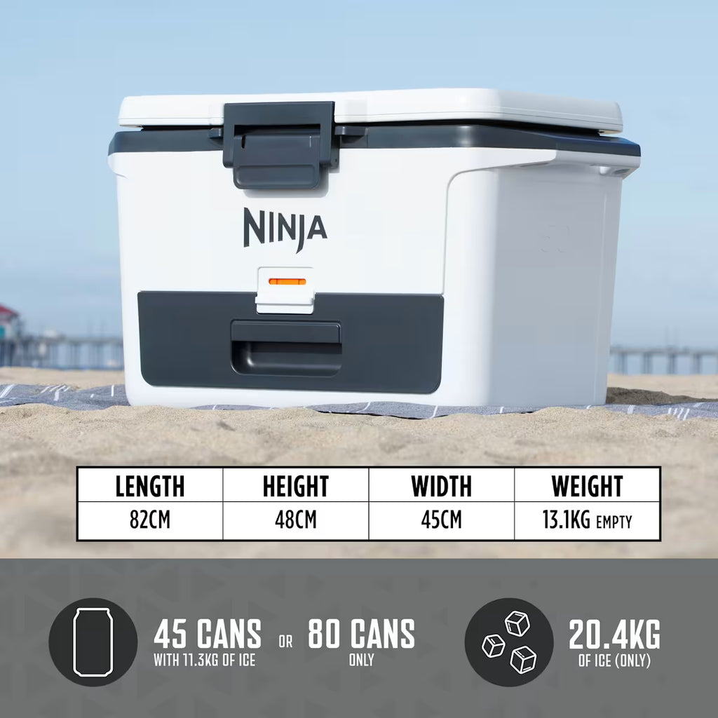 Ninja FrostVault 50QT/47L Hard Cooler - Cloud White FB151UKWH