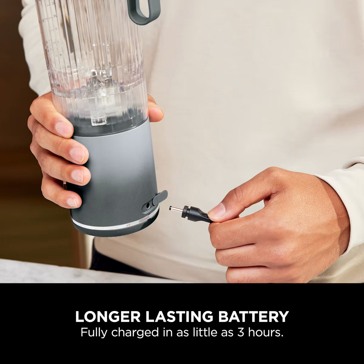 Ninja Blast Max Portable Blender - Silver BC251UKSL