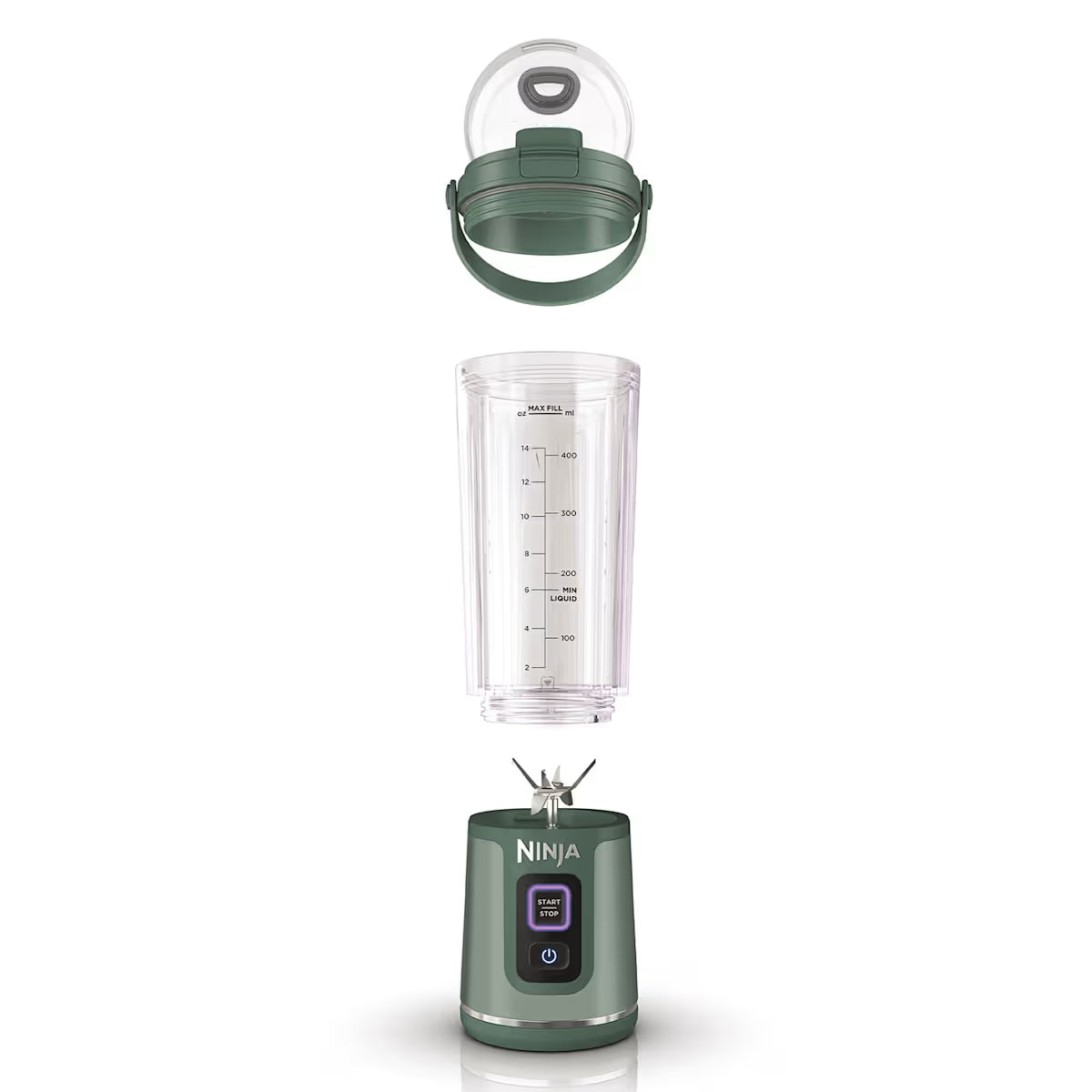 Ninja Blast Cordless Portable Blender ¨C Forest Green [BC151UKEM]